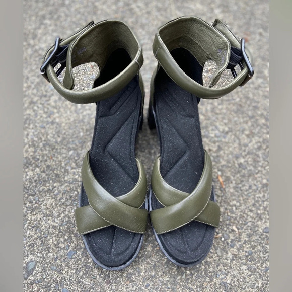 New G-Star Raw KYLIN LEATHER SANDALS Sz 10 - Picture 7 of 9